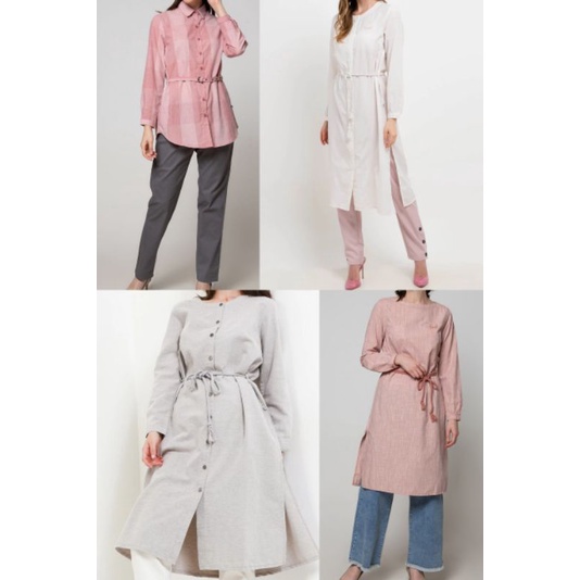 Atasan blouse tunik exit expand