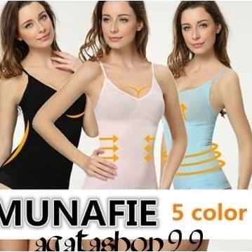 [CAMISOL ATASAN TANK TOP KORSET KORSET BAJU] MUNAFIE SLIM CLOTH ASLI