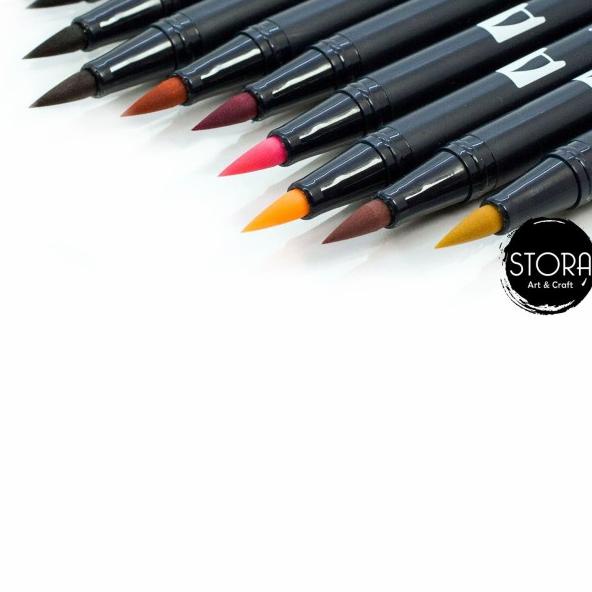 

Tombow Dual Brush Pen Set 10 - Potrait Palette