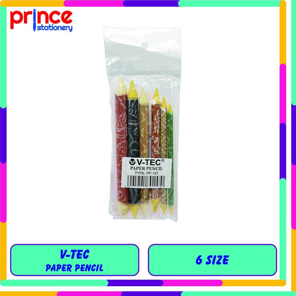 

わ V-TEC PAPER STUMP / PAPER PENCIL ISI 6 PCS ™