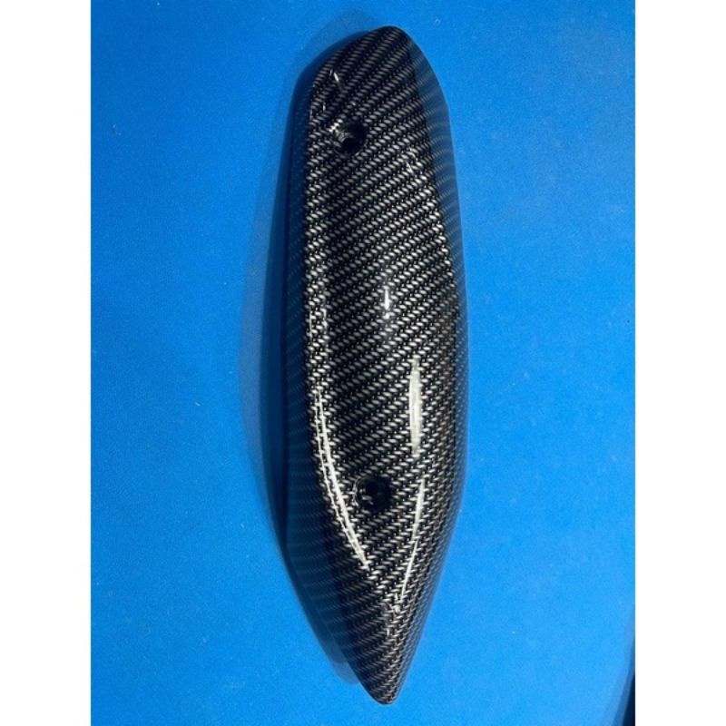 cover tutup tameng knalpot carbon yamaha freego knalpot yamaha freego carbon