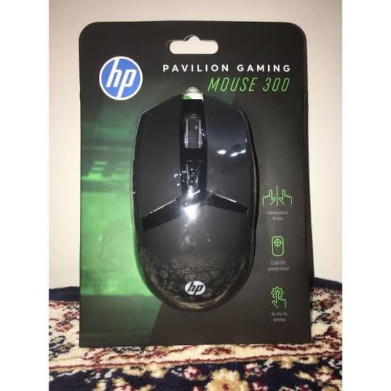 Mouse Gaming HP Mouse 300 Black