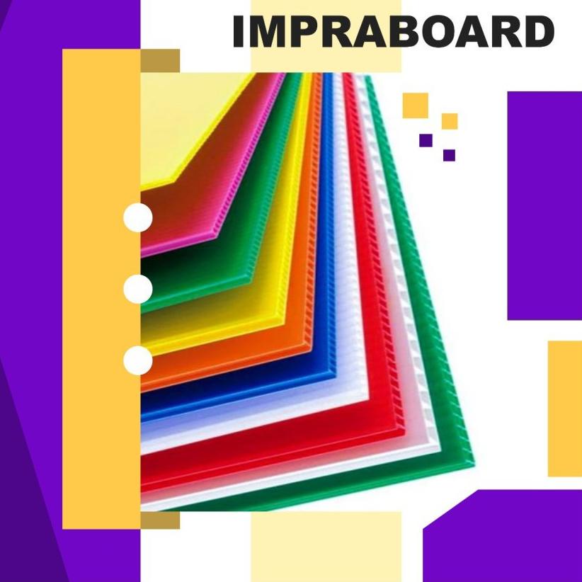 Booming INFRABOARD IMPRABOARD 100X75cm Tebal 3mm PP BOARD