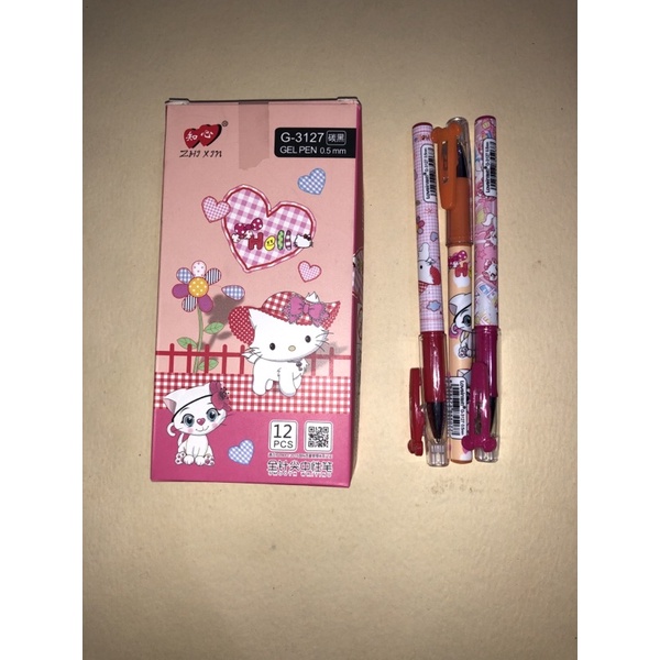 

Bolpen 0.5 G-3127 Isi 12 Warna Hitam