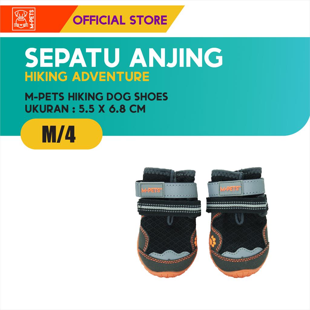 M-Pets Hiking Dog Shoes M/4 / Sepatu Anjing Alas Kaki Hiking