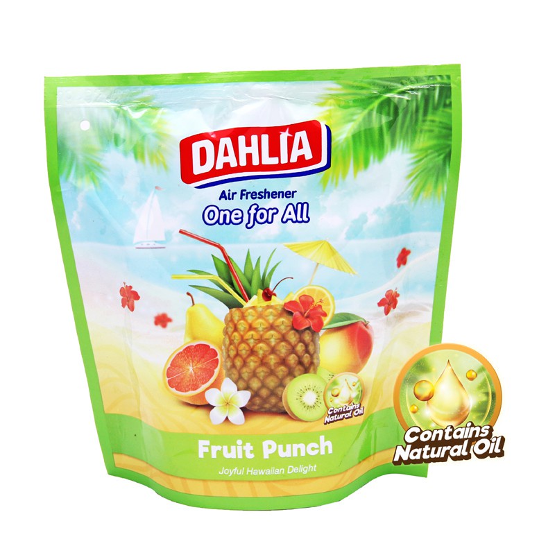 Tukusek Triple Pack DAHLIA Air Freshener One For All Pengharum Ruangan 75gr - Fruit Punch