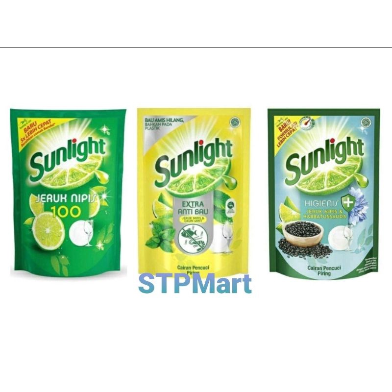 SUNLIGHT dan Mama Lemon SABUN CUCI PIRING 210ML