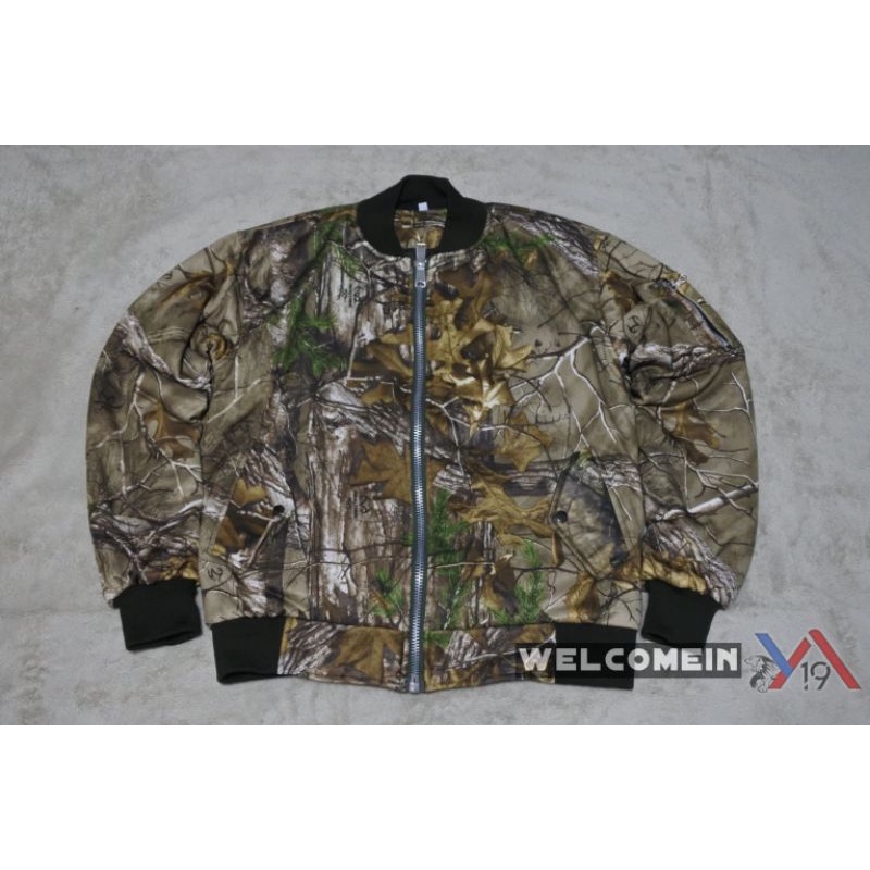 Jaket Bomber Realtree Xtra Camo