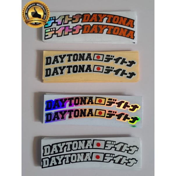 Jual Sticker Velg Motor Daytona Cutting Isi Shopee Indonesia