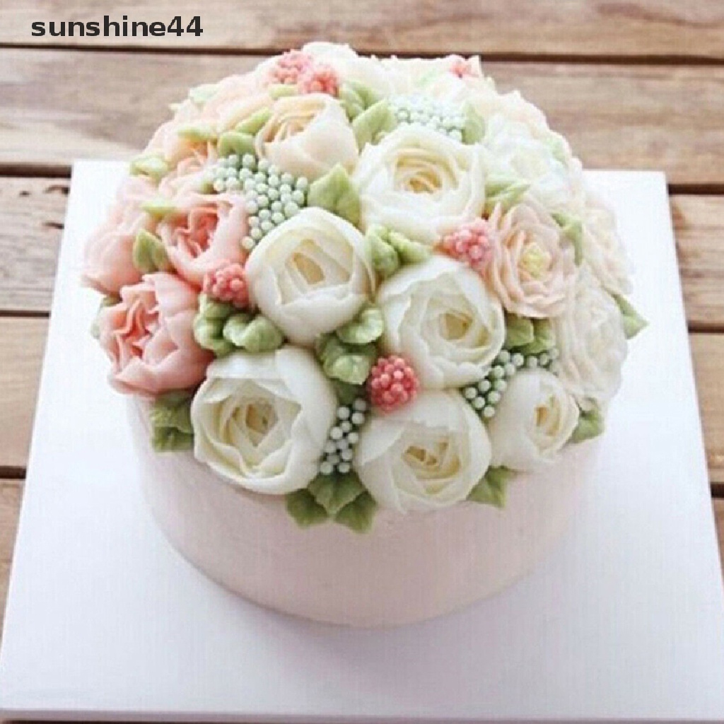 Sunshine 5PCS / Set Spuit Piping Icing Krim Untuk Dekorasi Kue