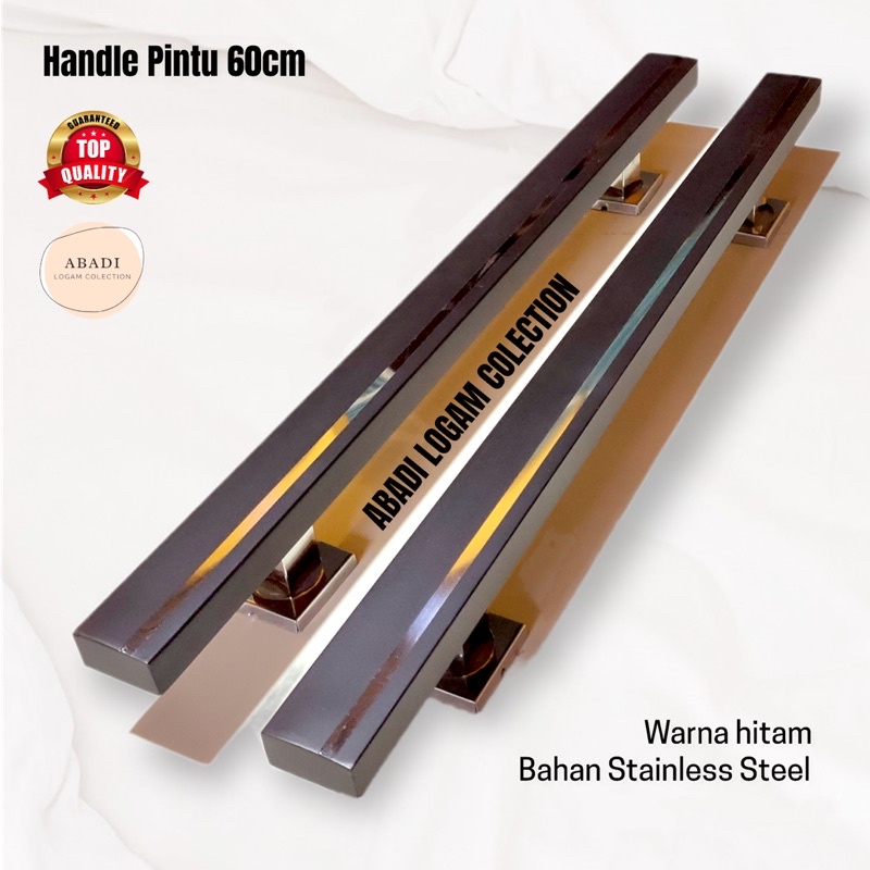 Handle Pintu Rumah Gagang Pintu Rumah Panjang 80 cm Stainless Tarikan Pintu Rumah Type Kotak Peganga