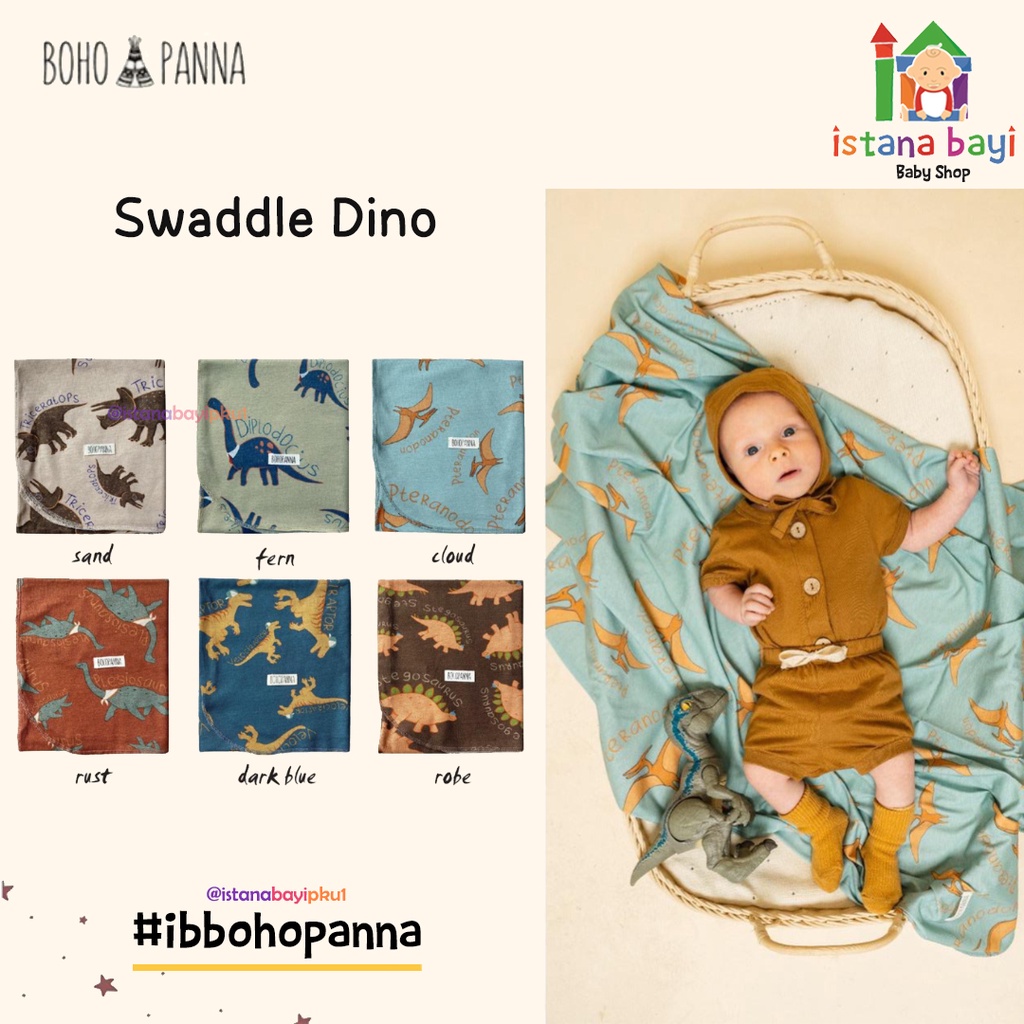 BOHOPANNA - SWADDLE - Bedong Bayi motif