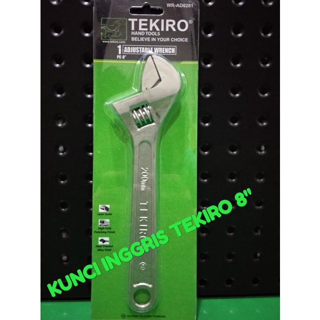 KUNCI INGGRIS TEKIRO 8"