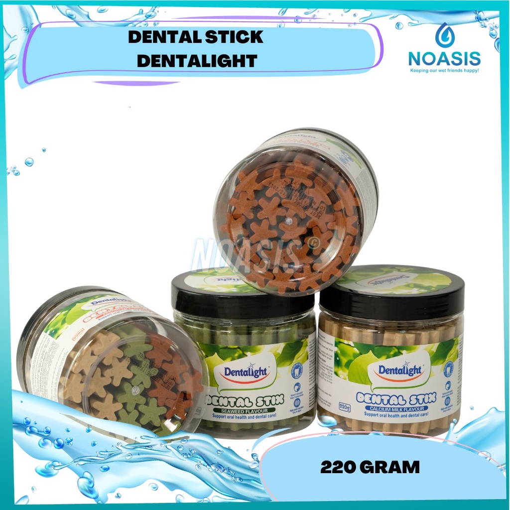 Dentalight Dental stix 220gr snack Dog Cemilan Anjing
