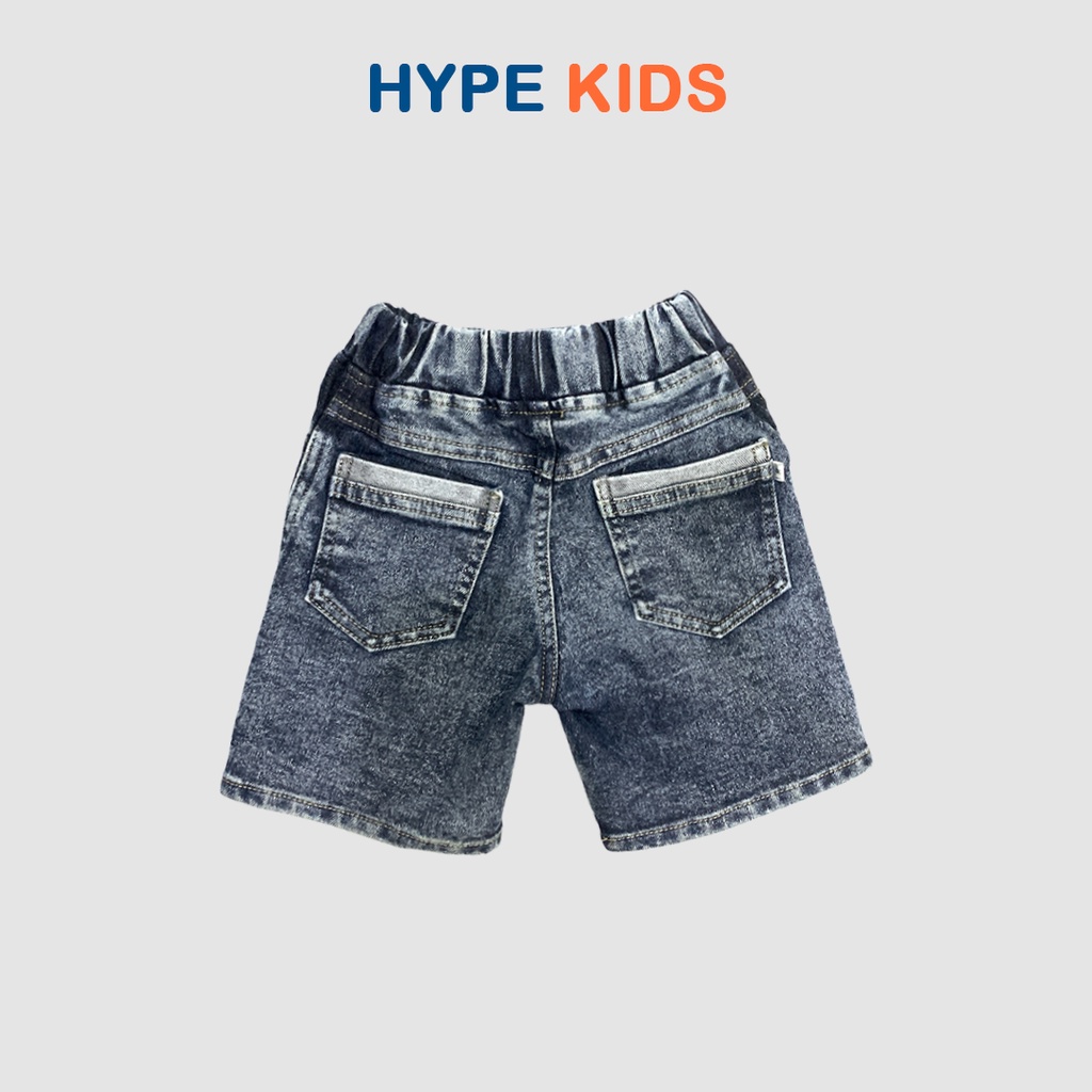 Hypekids Ice Black - Celana Pendek Anak Black Jeans Usia 1 - 6 Tahun Laki-Laki