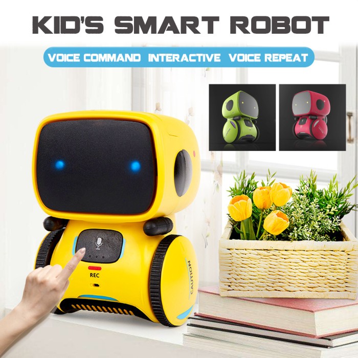 Mainan Robot Anak Robot Pintar Smart Robot Voice Control Edukasi Anak