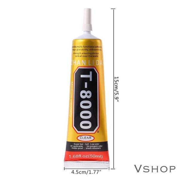 

TELAH HADIR LEM LCD LEM TOUCHSCREEN LEM PEREKAT TOUCHSCREEN T8000 PUTIH BENING 50ml ☃ 888