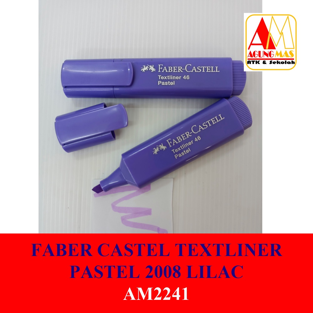 

FABER CASTEL TEXTLINER PASTEL 2008 LILAC