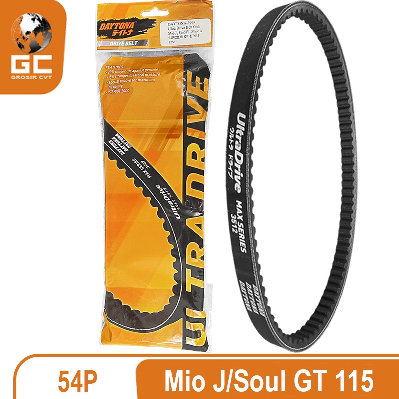 Vanbelt Fanbelt Mio J Soul GT Fino X-Ride Fi 115 Daytona Ultra Drive Belt 3999 3512