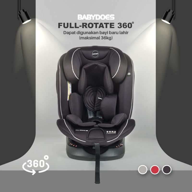 Car Seat BabyDoes Full Rotate 360
