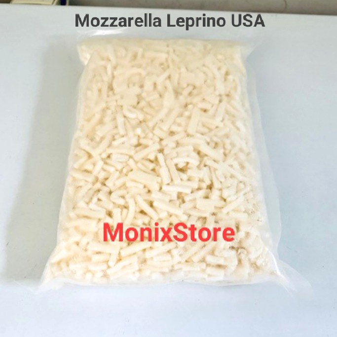 

NEW Leprino Mozzarella Parut | Mozarella Shredded Leprino USA 1 KG