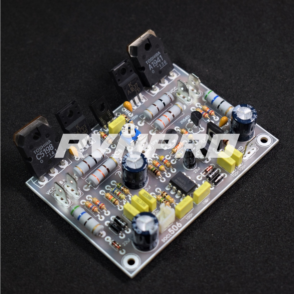 Kit Driver SOCL 506 TEF Plus Bias Servo, Part Original, PCB Fiber FR4