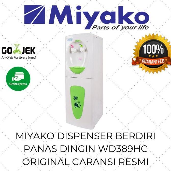 Miyako Dispenser Air Galon Panas Dingin Wd 389Hc Berdiri Tinggi Holljuah