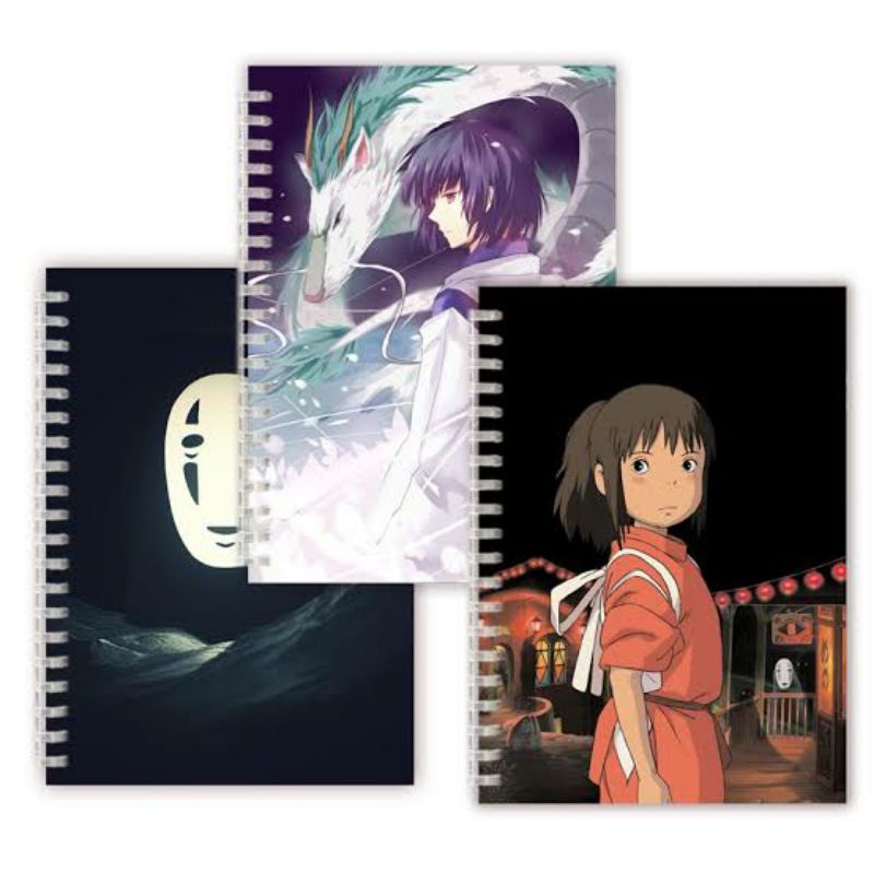 

Notebook Spirited Away Aesthetic Anime Merchandise No Face