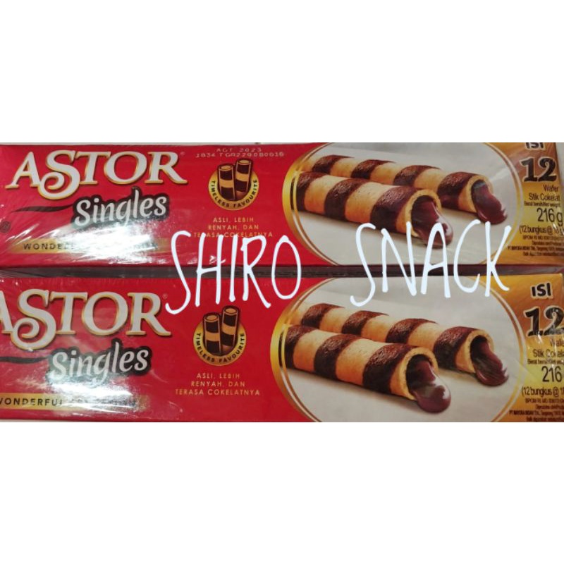 

Astor Singles Box Isi 12 pcs.