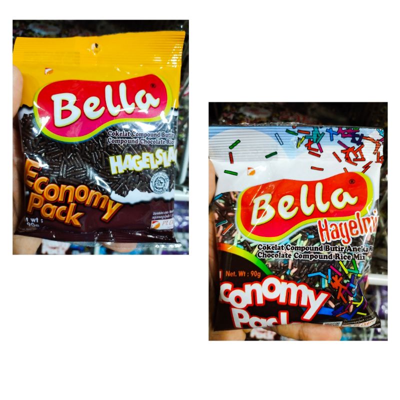 

Bella meses coklat hagelslag coklat compoud butir 90gr