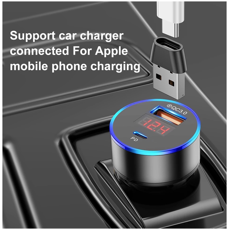 1pc Adapter OTG USB Ke Tipe-C Fast Charging Untuk Macbook / Samsung / Xiaomi / Huawei / iPhone / Airpods Pro