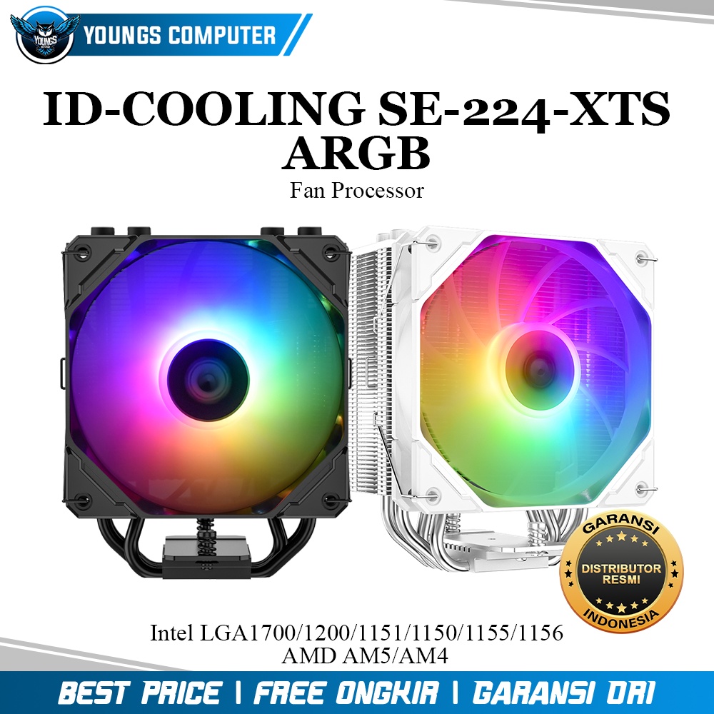 CPU COOLER ID-COOLING SE-224-XTS ARGB (Intel/AMD)