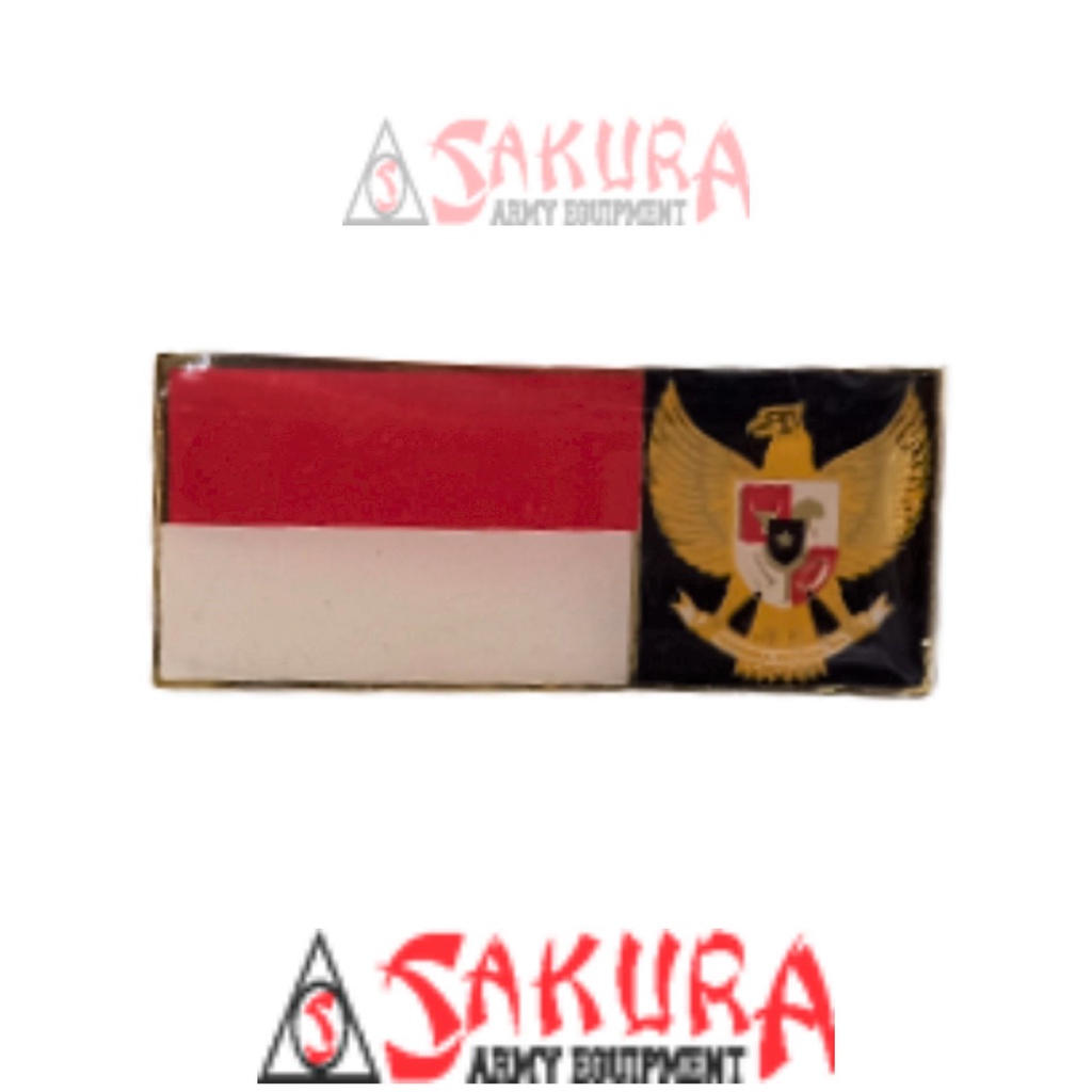 Pin Merah Putih Garuda Paskibra Pin MPG