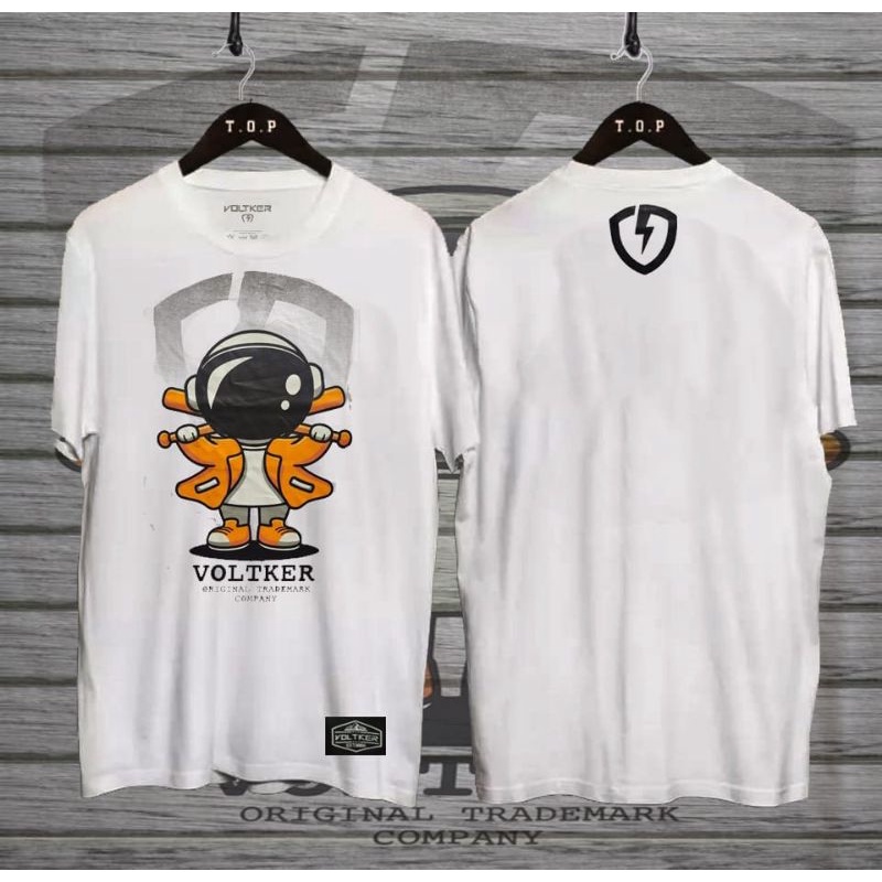 Baju Distro Cowok Original Voltker Kaos Pria Distro Murah