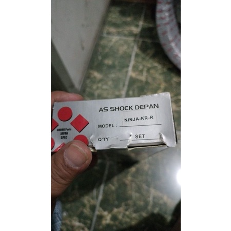 as shok depan ninja rr