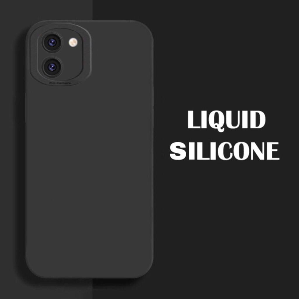 P/B- CASING SOFT Case Realme C33 4G New 2022 Luxury Liquid Protection Camera Slim Premium Softcase Hitam