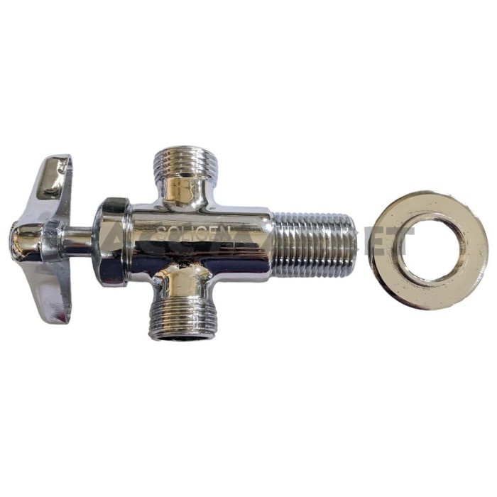 [READY] Keran Shower Cabang 1/2 Inch Slg Sower Kran Air Kamar Mandi / Perlengkapan Rumah Tangga Mura