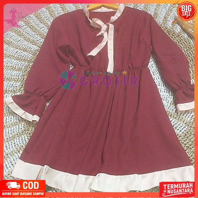 TUNIK LARISSA SELEBGRAM //ATASAN WANITA MASA KINI fashion wanita