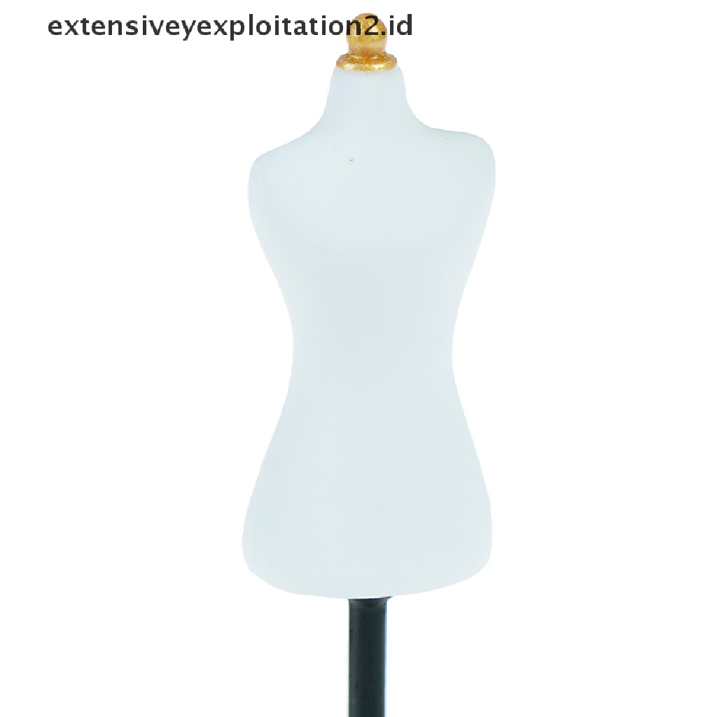 Set Mainan Boneka Manekin + Penggaris Skala 1: 12 Untuk Anak Perempuan