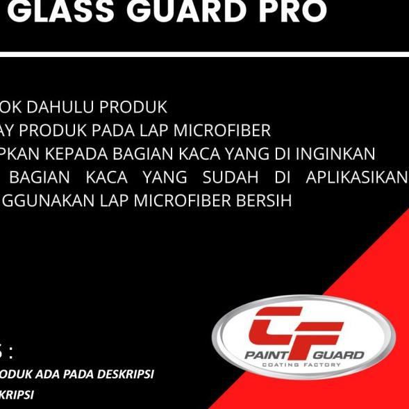 Glass Guard Pro 250ml by Coating Factory Original - 250ml