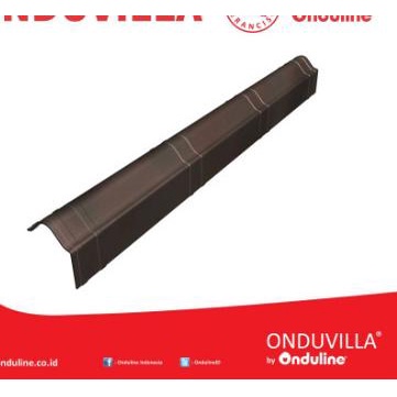 Aksesoris VERGE PIECES NOK SAMPING ONDUVILLA ONDULINE - Hitam