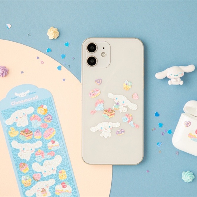 Stiker Hello Kitty Sanrio Glitter Untuk Jurnal Sticker Deco Dekorasi Gambar Blink blink Cinnamoroll My Melody Kuromi Cinamorol Cinamoroll Cinnamonroll Kawaii