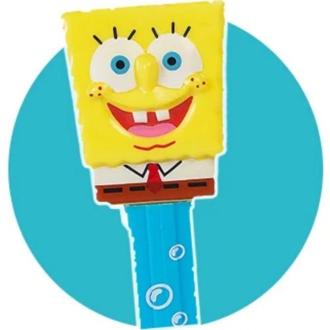

Pez Candy Spongebob Squarepants - Spongebob With Pad Printed Bubbles