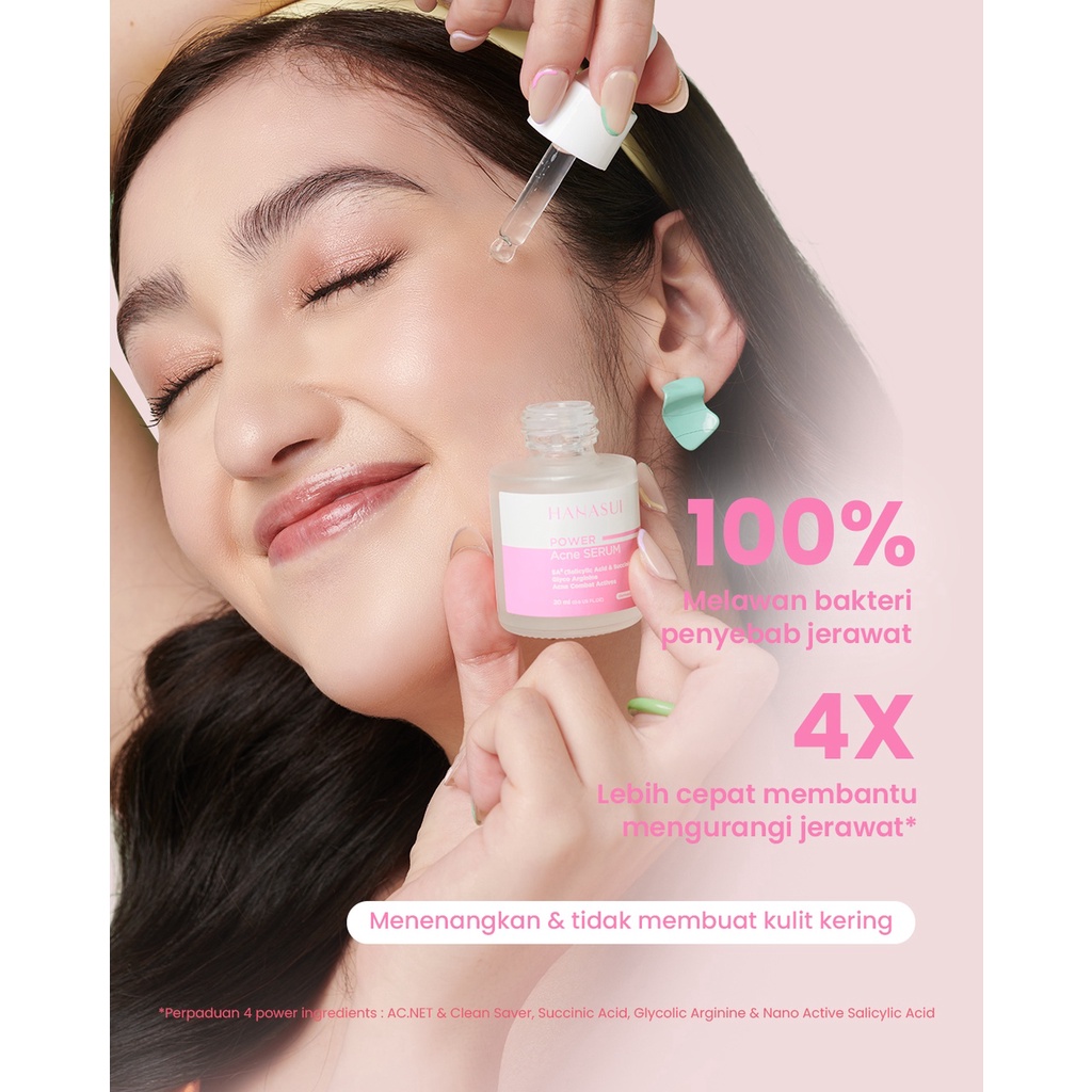 ❤️ Cloudy ❤️ HANASUI Power Serum Series I Bright Expert - Bright - Acne - Post Acne - MiniPore - Barrier - Bakuchiol - Peeling I 20ml