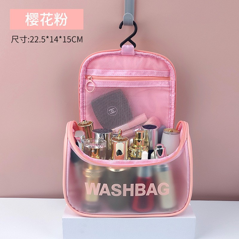 Tas Kosmetik Washbag / Tas Kosmetik Transparan Waterproof - YOSINOGAWA