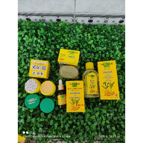 krim the face temulawak BPOM asli /ori