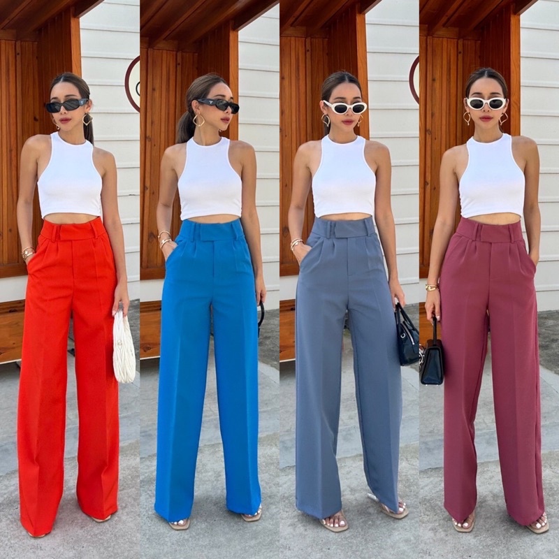 READY WHITNEY HW PANTS PROMTHONG / CELANA CULLOTE WANITA