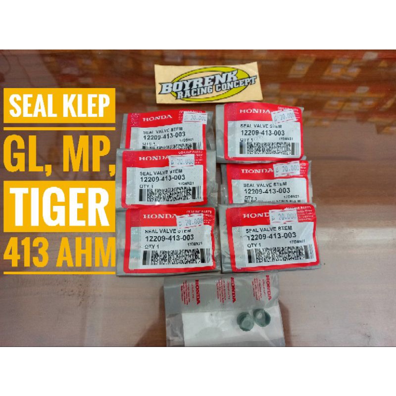 SEAL KLEP MP/CB/TIGER/GL KODE 413 AHM