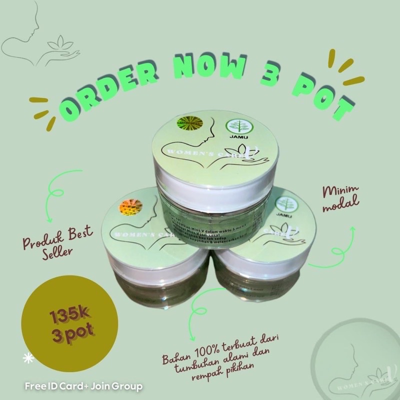 TERLARIS Jamu Women’s Care Perawatan Miss V Mengencangkan Menyempitkan Kembali Perawan Melancarkan H