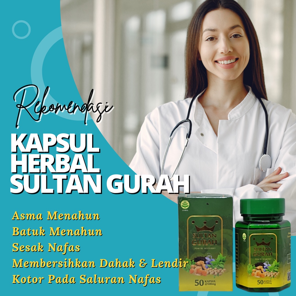 BELI 2 GRATIS 1 Gurah Kapsul Kapsul Herbal Gurah Obat Gurah